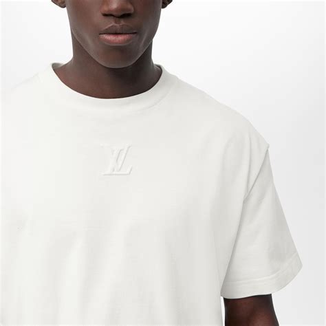 louis vuitton towelling t shirt|Embossed LV T.